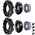 Par de Rodas Pneus e Câmaras para Motocultivador a Diesel Tot Power 12" Z49 - Imagem 1