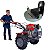 Motocultivador a Diesel Branco BTTD10.0E-1500 10,6cv 6 Marchas com Roçadeira Maquinafort Rf700 Mr5 - Imagem 4