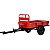 Carretinha Kawashima Tc1500kg Agrícola para Microtrator Capacidade 1500kg Ck1 - Imagem 3