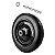 Roda Completa 200kg Pneu Maciço Rolamento Eixo Aço 30cm Xm1 - Imagem 1