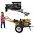 Microtrator a Diesel Buffalo BDFE-180 Sem Rotativa com Carretinha Traçada Fixa Maquinafort Impactus 508 Capacidade 1500kg Mr6 - Imagem 5