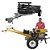 Microtrator a Diesel Buffalo BDFE-180 Sem Rotativa com Carretinha Traçada Fixa Maquinafort Impactus 508 Capacidade 1500kg Mr6 - Imagem 7