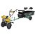 Motocultivador a Gasolina Buffalo Bfg890 7hp com Carreta Garthen GCM-250 Capacidade 250kg Tc6 - Imagem 5