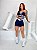 Conjunto Brocado Marinho Empina - Imagem 1