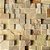 Mosaico São Tomé Luminaria Amarelo 30x30cm Unid - Imagem 1
