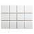 White - Pastilha Cerâmica 10 x 10cm - M² - Imagem 1
