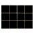 Pastilha Cerâmica - Black 10 x 10cm para Área Interna - M² - Imagem 1