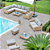 Piso Cerâmico Cement Royal Gris ABS 70 x 70cm - M² - Imagem 2