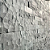 Rock Face Ardósia Cinza 10x30cm - Imagem 1