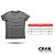 Camiseta gola V preta Crab. - Imagem 2