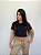 Camiseta Cropped Logo Yellow - Imagem 1