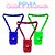 Bolsa para celular e cartão - tira color- produto artesanal -crochê - Imagem 3