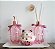 KIT-Conjunto Lavabo Original - Love Cat - completo com bandeja , acompanha sabonete liquido e essência para ambiente - Imagem 3