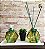 Conjunto Lavabo Completo - vidro diamante na cor verde - Imagem 1