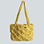 Bolsa em crochê, modelo Sol, feita em fio de malha. - Imagem 1