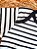 Body Listrado Preto Branco Xinenem - Imagem 5