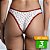 Calcinha em Cotton Asa Delta Estampada Kit com 3 peças - Imagem 2