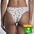Calcinha em Cotton Conforto Viés Aberto Estampada Kit com 3 Peças - Imagem 2