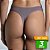 Calcinha em Cotton Fio Dental Lisa Kit com 3 Peças - Imagem 2