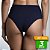 Calcinha em Cotton Conforto Cintura Alta Comum Lisa Kit com 3 Peças - Imagem 2