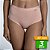 Calcinha em Cotton Conforto Cintura Alta Acetinada Lisa Kit com 3 Peças - Imagem 2