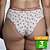 Tangão em Cotton Estampado Elástico Personalizado Kit com 3 Peças - Imagem 2
