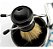 Kit Barbear 4pc Com Navalha Suporte Pincel Vintage Retrô - Imagem 4