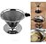 Coador Filtro Permanente Suporte Café Aço Inox Reutilizável - Imagem 1