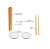 Kit Sushi Tigela Hashi Comida Japonesa Jantar Completo 7 Pçs - Imagem 4