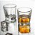 Jogo 6 Copos De Vidro Whisky Penta Diamonds 300ml - Clink - Imagem 2