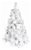 Árvore De Nata Branca Pinheiro Luxo 1,20 Altura Base Metal - Imagem 1