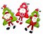 Enfeite De Natal Porta Para Maçaneta Árvore Com Papai Noel - Imagem 6