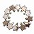 Enfeite Decorativo De Arvore Estrela pendente C/ 12 Unidades - Imagem 6