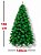 Árvore Verde Pinheiro De Natal 1,50m Modelo Luxo 260 Galhos - Imagem 1