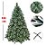 Árvore Nevada De Pinheiro Natal 1,80m Modelo Luxo 420 Galhos - Imagem 1