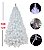 Árvore Branco De Pinheiro Natal 1,80m Modelo Luxo 420 Galhos - Imagem 1