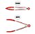 Pegador Silicone Pequeno De Churrasco Salada Com Trava Inox - Imagem 2