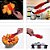 Pegadores De Alimentos Silicone Inox Grande Salada Churrasco - Imagem 6