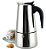 Cafeteira Italiana Inox Luxo 4 Xícaras Café Expresso Ke Home - Imagem 2