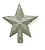 Estrela Brilhante Gliter Ponteira P/ Árvore De Natal 12x11cm - Imagem 10