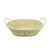 Cesto De Pão Oval Estampado Algodão Clink 31 X 20 X 12 Cm - Imagem 8