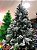 Árvore De Natal Com Neve Top Luxo 1,20m C/ 214 Galhos - Imagem 2