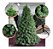 Árvore Pinheiro De Natal  Luxo Verde Nevada 2,40m 704 Galhos - Imagem 1