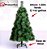 Árvore De Natal Pinheiro Luxo Verde 1,50m C/ 153 Galhos - Imagem 1