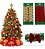 Kit Com 24 Laços Enfeite De Árvore Para Natal Decoração - Imagem 2