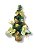 Mini Árvore De Natal Decorada Enfeite De Mesa 25 Cm - Imagem 2