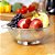 Escorredor De Macarrão Multiuso Inox Com Alça Tamanho 22 Cm - Imagem 4
