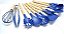 Kit 12 Utensílios Cozinha Silicone Maciço Com Cabo Madeira - Imagem 10