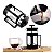 Cafeteira Francesa Em Vidro Manual Preta Café E Chá 600ml - Imagem 2