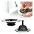 Ralo De Pia Cozinha Aço Inox Silicone Com Cestinho Flexível - Imagem 3